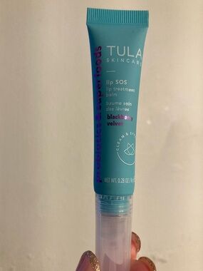 2/$35 💸 TULA Skincare Lip SOS Balm - Blackberry Velvet